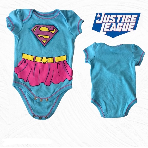 Justice League Baby Girl Bodysuits - Picture 2 of 14